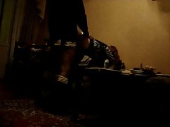 Russian hooker fuck hard filmed spying camera