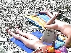 Uncensored pics chicks taking sun baths in Eva's outfit on the public beach